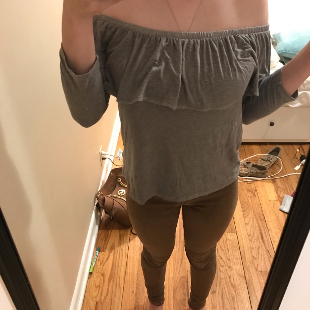 Off the shoulder top